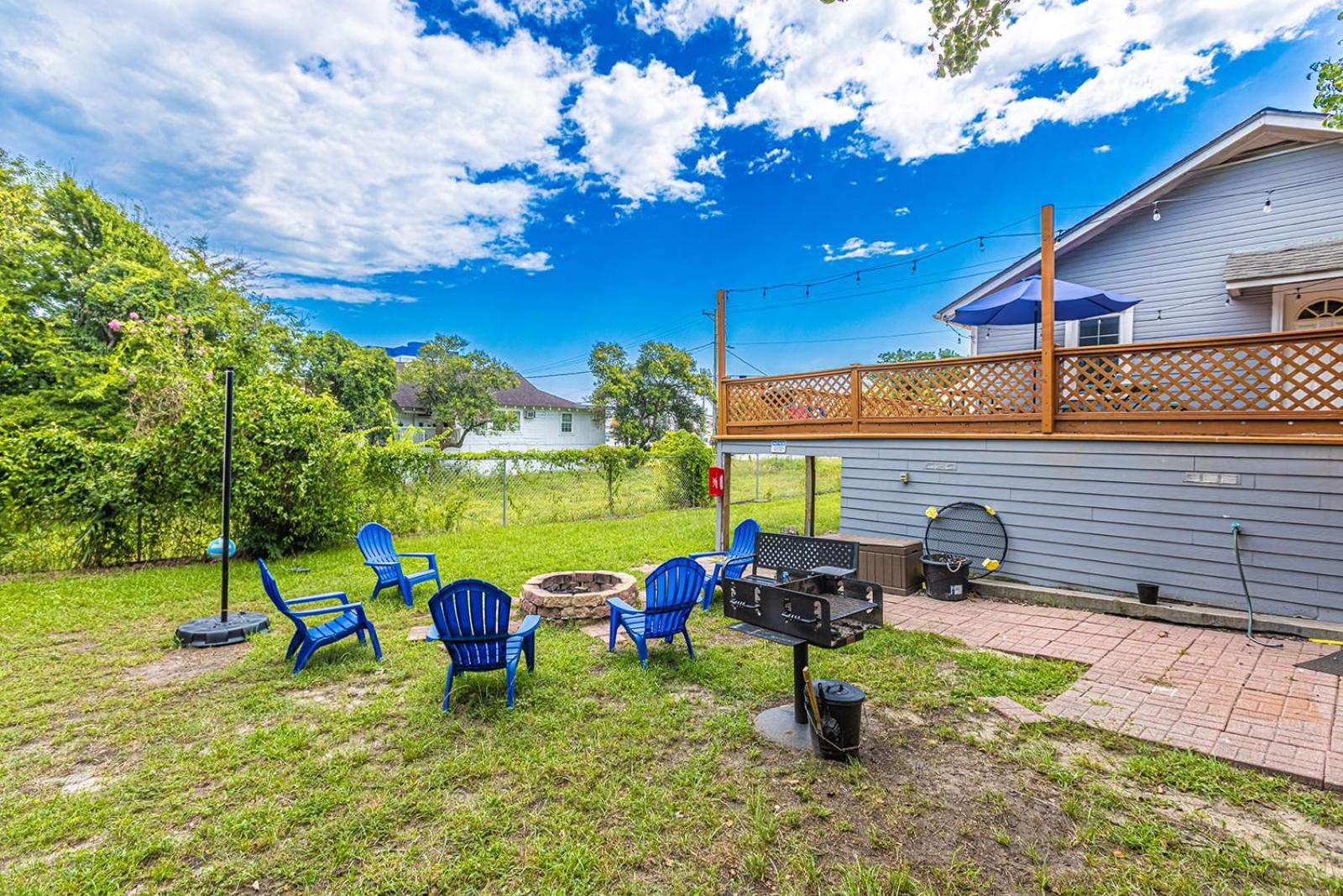Gorgeous Centrally Located Ocean View 2 King, Huge Private Yard & Deck, Firepit, Bbq, & Game Tables Myrtle Beach Buitenkant foto